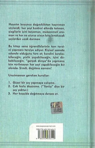Bırak Dağınık Kalsın Kaza ve Hatalar Kılavuzu Keri Smith Pegasus Yayın