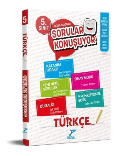 Pruva Akademi 5. Sınıf Sorular Konuşuyor Türkçe