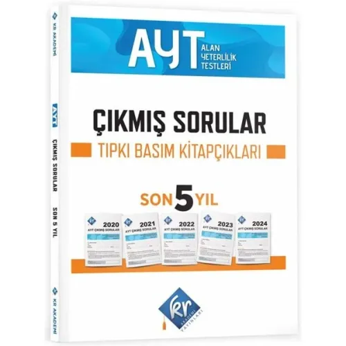 KR Akademi AYT Çıkmış Sorular Son 5 Yıl Tıpkı Basım Fasikülleri