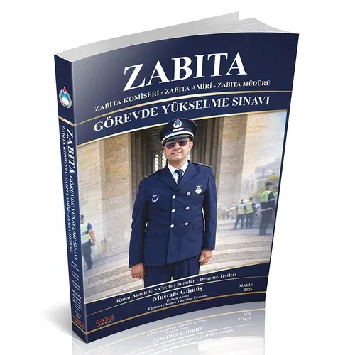 ZABITA Zabıta Komiseri, Zabıta Amiri, Zabıta Müdürü Görevde Yükselme Sınavı Konu Anlatımı