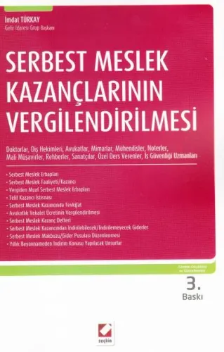 Serbest Meslek Kazançlarının Vergilendirilmesi