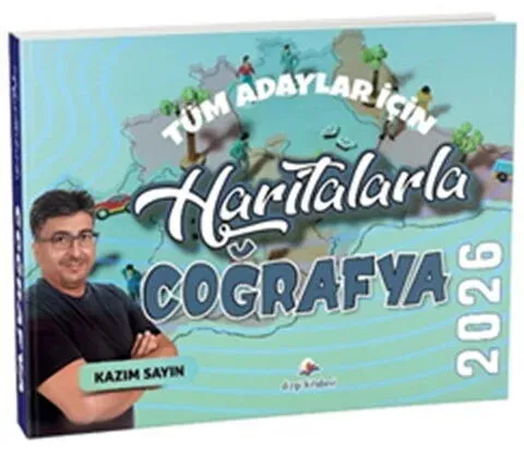 Dizgi Kitap Yayınları 2026 Tüm Adaylar İçin Haritalarla Coğrafya