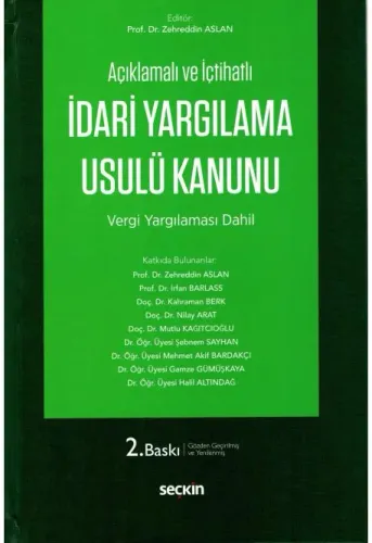 İdari Yargılama Usulü Kanunu