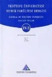 Yeditepe Üniversitesi Hukuk Fakültesi Dergisi Cilt: 4 Sayı: 2 Yıl: 2007