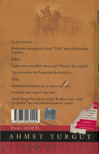 Bozkırın Sırrı Türk Peygamber Ahmet Turgut Profil %62 indirimli