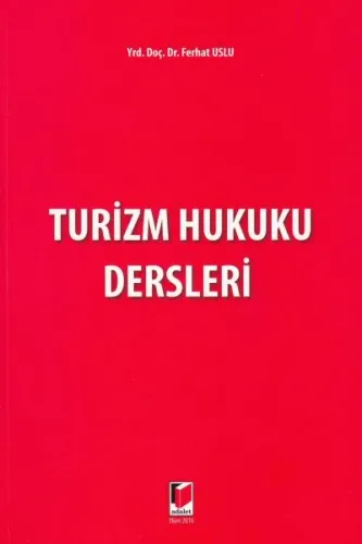 Turizm Hukuku Dersleri