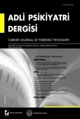 Adli Psikiyatri Dergisi – Cilt:4 Sayı:4 Ekim 2007 1