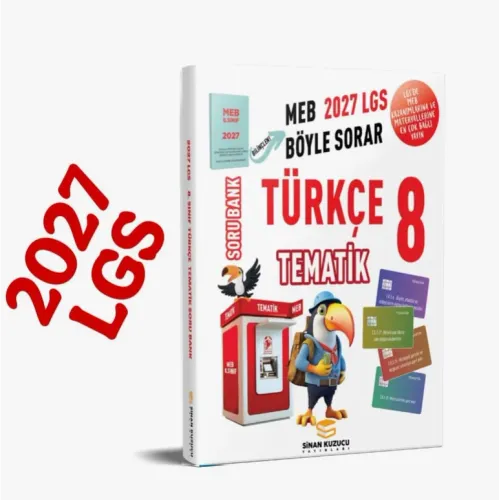 8. Sınıf 2027 Meb Böyle Sorar TEMATİK TÜRKÇE Soru Bankası