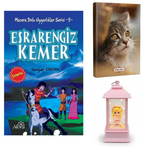 Esrarengiz Kemer - Minik Kedi Planlama Defteri ve Kedili Kız Fener Tip
