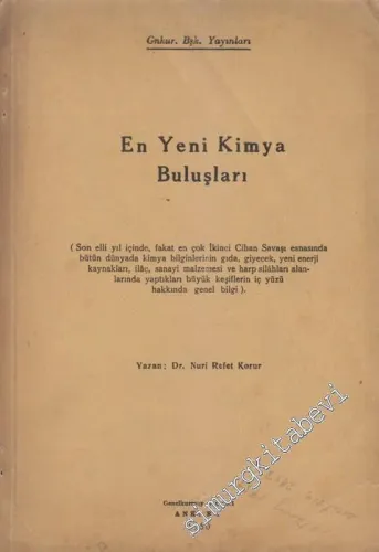 En Yeni Kimya Buluşları -