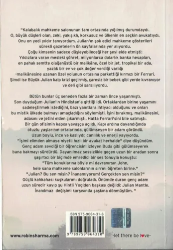 Ferrari'sini Satan Bilge Robin Sharma Goa Basım %50 indirimli