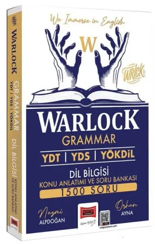 Yargı Yayınları YDT YDS YÖKDİL Warlock Grammar Dil Bilgisi Konu Anlatımı ve Soru Bankası (1500 Soru)
