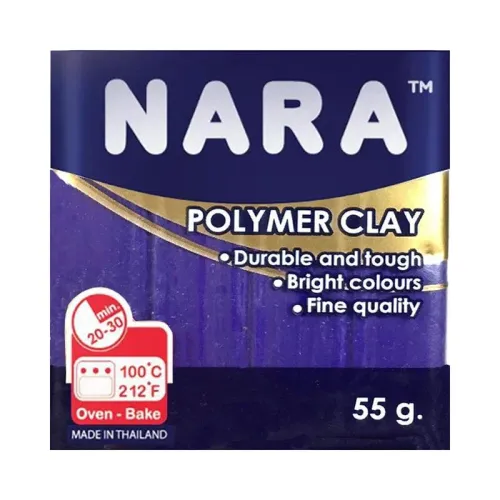 NARA POLYMER CLAY 55gr.EGGPLANT ( Polimer Kil )