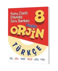 ORJİN 8. SINIF TÜRKÇE KONU ÖZETLİ ETKİNLİKLİ  SORU BANKASI