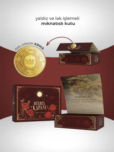 SET-BÜLBÜL KAPANI SERİSİ(4 KİTAP) MIKNATISLI KUTU-YAN BOYAMALI
