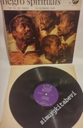 33 LP PLAK VINYL: The Tell Tale Singers, The Goldenaires Choir - Negro Spirituals -