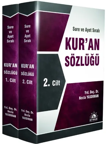 Sure ve Ayet Sırasıyla |  Kur'an sözlüğü 2 Cilt Takım