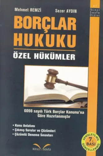 Borçlar Hukuku Özel Hükümler
