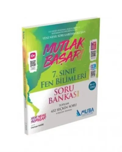Muba 7. Sınıf Mutlak Başarı Fen Bilimleri Soru Bankası-YENİ
