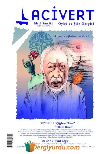 Lacivert Öykü ve Şiir Dergisi Sayı : 111 Kollektif