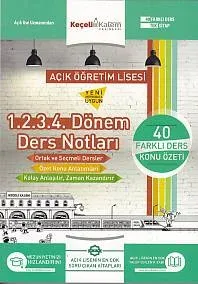 Keçeli Kalem Açık Öğretim Lisesi 1.2.3.4. Dönem Ders Notları