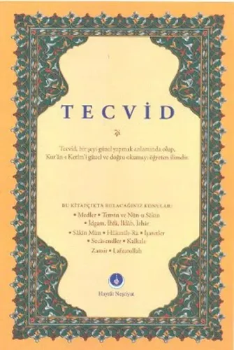 Katlanabilir Tecvid Kaideleri | benlikitap.com