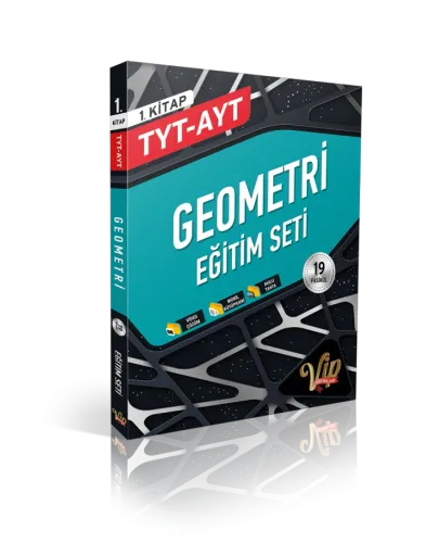 VİP TYT-AYT GEOMETRİ EĞİTİM SETİ 1.KİTAP - (BRONZ)