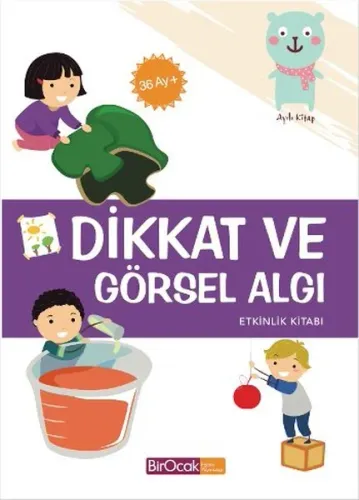 Dikkat ve Görsel Algı Etkinlikleri - 36 Ay