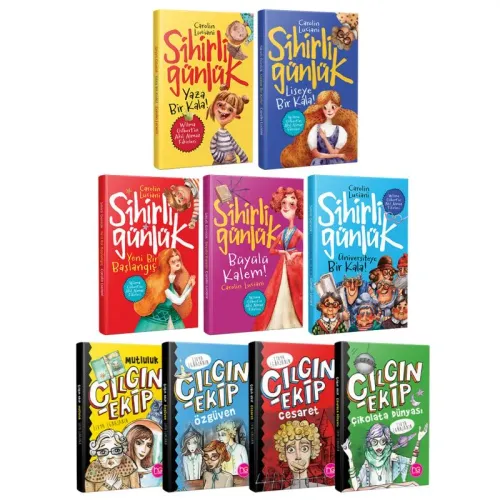 Sihirli Günlük ve Çılgın Ekip 9 Kitap - Halkkitabevi