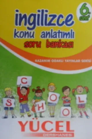 6. Sınıf İngilizce Konu Anlatımlı Soru Bankası