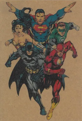 Justice League A6 Defter