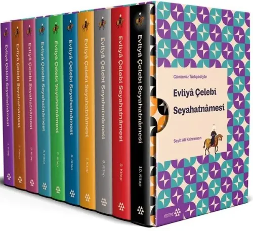 Evliya Çelebi Seyahanatnamesi Seti - 10 Kitap Takım