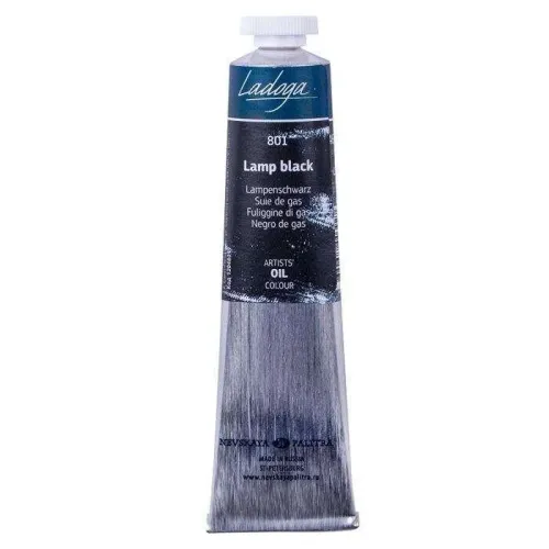 St.Petersburg Ladoga Yağlı Boya 46Ml Lamp Black 801