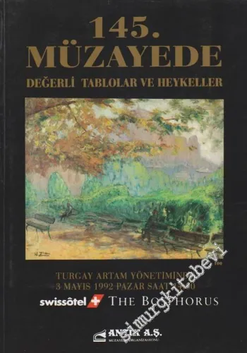 Antik AŞ 145. Müzayede Kataloğu: Değerli Tablolar ve Heykeller (03 Mayıs 1992) -         1992