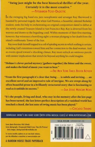 Swing: A Mystery Rupert Holmes Random House %59 indirimli