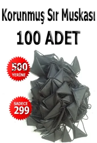 Korunmuş Sır Muskası | 100 Adet  | Cübbeli Ahmet Hoca