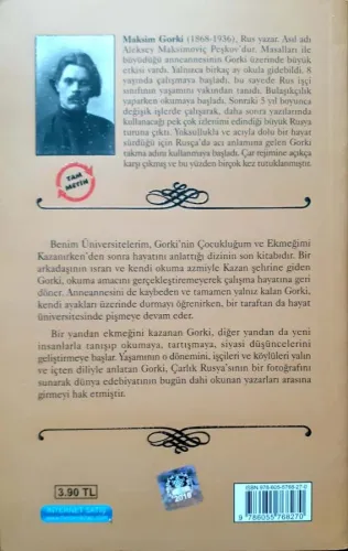 Benim Üniversitelerim Gorki Sis Yayıncılık