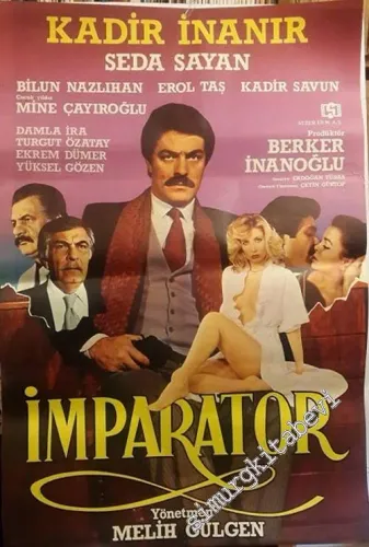 FİLM AFİŞİ: Kadir İnanır, Seda Sayan - İmparator -        1984