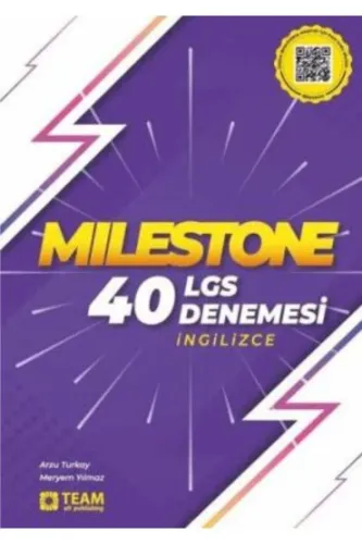 TEAM MİLESTONE 8.Sınıf İNGİLİZCE 40 DENEME