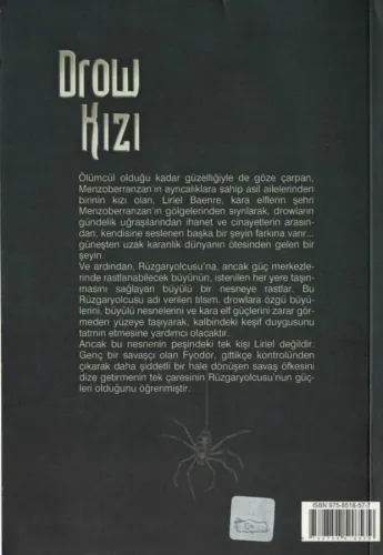 Drow Kızı Elaine Cunningham Arka Bahçe Yayıncılık %49 indirimli
