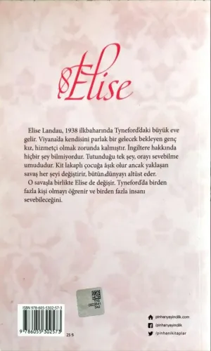 Elise Natasha Solomons Pinhan Yayıncılık