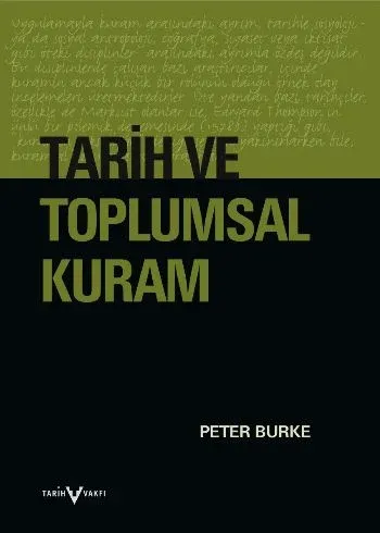 Tarih ve Toplumsal Kuram