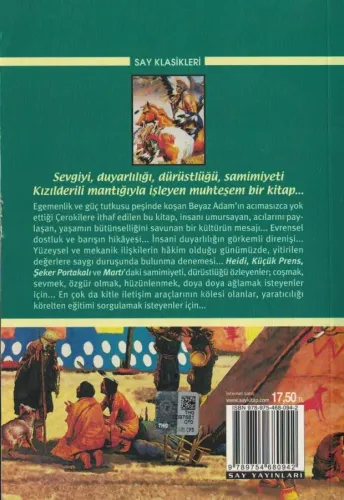 Küçük Ağaç'ın Eğitimi Forrest Carter Say Yayınları %60 indirimli
