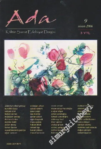 Ada Kültür Sanat Edebiyat Dergisi - Sayı: 9    1  Nisan