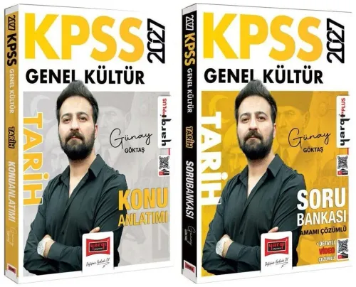 Yargı Yayınları 2027 KPSS Tarih Konu ve Soru Bankası 2'li Set