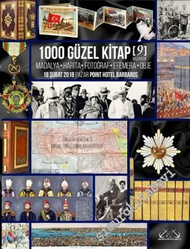9. Denizler Kitabevi 1000 Güzel Kitap Müzayedesi:  Madalya, Harita, Fotoğraf, Efemera, Obje (18 Şubat 2018 ) -        2018