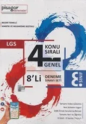 ZEKA KÜPÜ 8. SINIF PİSAGOR 4 + 4 8'Lİ KONU SIRALI GENEL