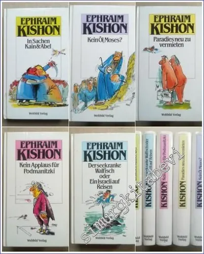Kein Öl, Moses / Paradies Neu zu Vermieten / Kein Applaus für Podmanitzki  / Der Seekranke Walfisch oder Ein Israeli auf Reisen / In Sachen kain & Abel [hardcover, 5 Bücher] -        1993