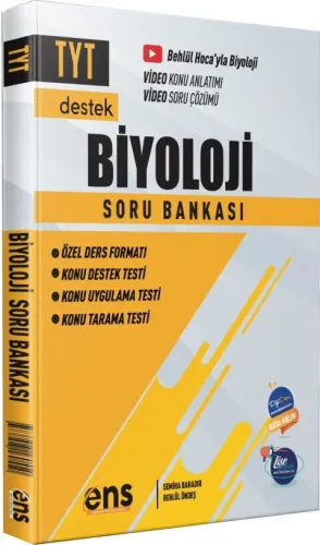 ENS Yayıncılık TYT Biyoloji Destek Soru Bankası