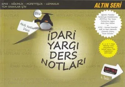 İdari Yargı Ders Notları